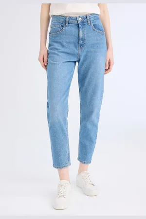 DeFacto Lina Comfort Mom Jeans Mit Hoher Taille Und Knöchellänge C7613ax24au für Damen - 34