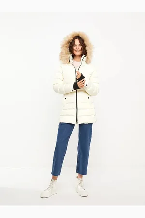 LC Waikiki Puffer-kapuzenmantel für Damen - XS