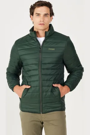 Wrangler Regular Fit, Normaler Schnitt, Gesteppte -puffermantel Mit Kapuze für Herren - S
