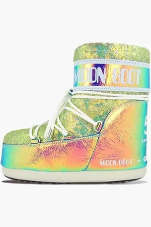 Moon Boot Mb Classic Low 50 ° Holo-leder - 39