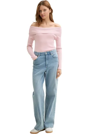 TOM TAILOR Carmen Rib Pullover für Damen - XL