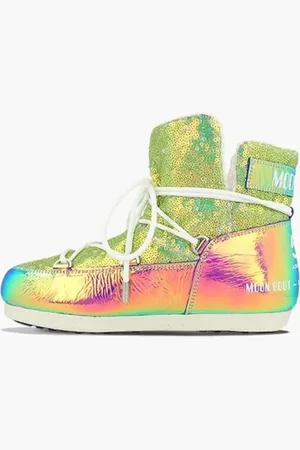 Moon Boot Mb Far Side 50 ° High Design Leather.holo - 37
