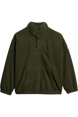 Superdry Sherpa Henley Sport Tech Crime für Damen - 36