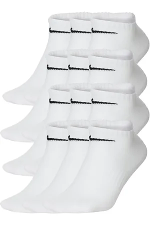 Nike Unisex 12er Pack Sneaker Sportsocken Everyday, Lightweight No Show, Einfarbig - 46-50