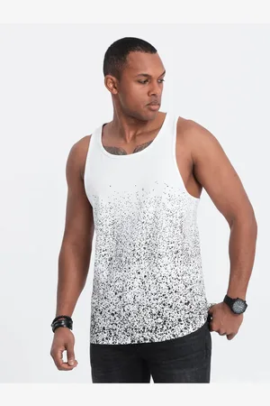 Ombre Clothing Tanktop Aus Baumwolle Mit Farbverlauf-druck V1 -001 Xxl für Herren - L