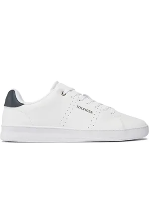 Tommy Hilfiger Weißer Sneaker – Court Cup Lth Perf Detail für Herren - 44