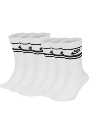 Nike Unisex 6er Pack Sportsocken Everyday Essential Stripe, Einfarbig - 42-46