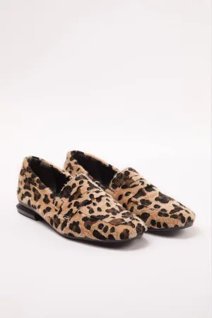 Trendyol Brauner Loafer Mit Leopardenmuster – für Damen - 37