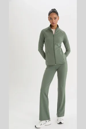 DeFacto Fit – Spanische Flare-jogginghose für Damen - XL