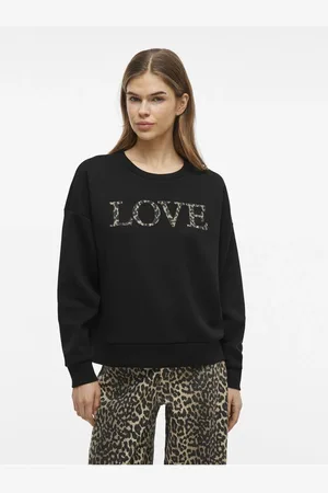 VILA Sweatshirt Rundhals für Damen - M