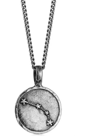 Haze & Glory Halskette Sternzeichen Sternbild Widder Widder 925 Silber für Herren - 60 cm