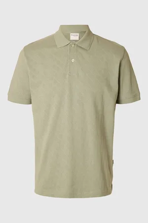 SELECTED Polo Shirt Jacquard für Herren - M