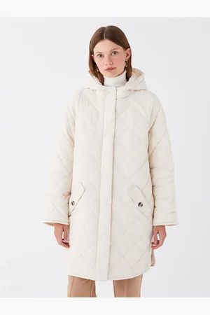 LC Waikiki Gesteppte Pufferjacke – Mit Kapuze für Damen - 40