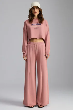 Grimelange Leyan Jogginghose Aus Bio-baumwolle Dusty Rose für Damen - M