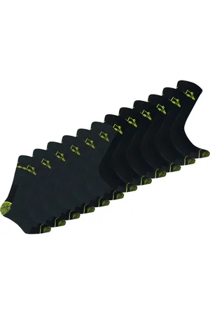 Diadora Unisex Arbeitssocken, 12er Pack Sportsocken, Baumwolle, Logo, Einfarbig - 39-42