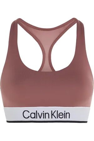 Calvin Klein Sport-bh Mit Markenlogo – Bequemer Und Sportlicher Einsatz Mit Elastischem Band – Pink für Damen - XS