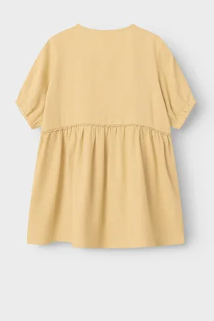 Lil Atelier Taos Taupe /mädchenkleid - 92