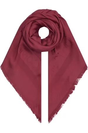 Calvin Klein Grosser Monogramm-jacquard-scarf für Damen - One Size