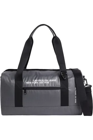 Calvin Klein Verstellbarer Handschultergurt Mit Markenlogo, Grauer Kleiner Koffer Und Koffer K50k 511481 -psm für Herren - Klein (Kabine)