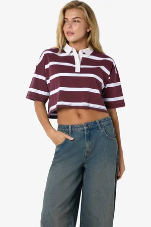 Noisy May Poloshirt – Co100-modell Knit für Damen - XS