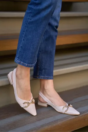 Madamra Ballerinas Mit Accessoires für Damen - 37