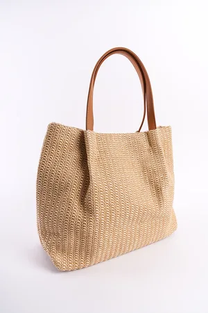 Capone Outfitters Strohtasche Felıcıa für Damen - One Size
