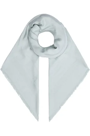 Calvin Klein Grosser Monogramm-jacquard-scarf für Damen - One Size