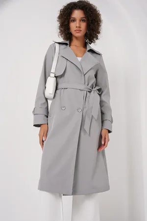 Bigdart 5918 Trenchcoat Mit Zweireihigem Kragen – für Damen - 36