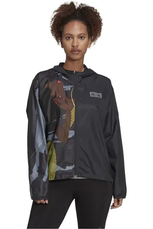 adidas Hm2625-k Tm Fast Jacket – Anthrazitfarbene Jacke für Damen - S