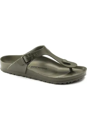 Birkenstock 1019143 Gizeh Eva Khaki Hausschuhe für Herren - 45