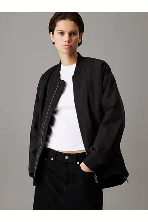 Calvin Klein Schwarze Bomberjacke für Damen - M