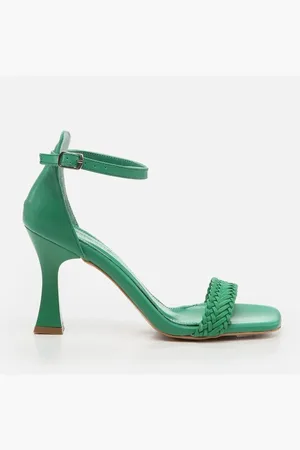 Hotic Grüne Sandalen Mit Absatz für Damen - 39