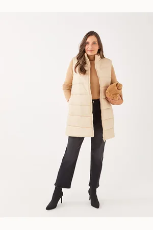 LC Waikiki Lcw Grace Weste Mit Geradem Bein Und Stehkragen für Damen - 48