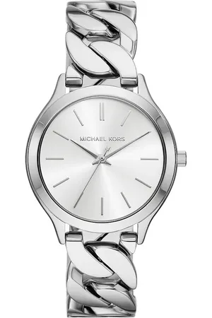 Michael Kors Runway Uhr Silber Mk7474 für Damen - One Size