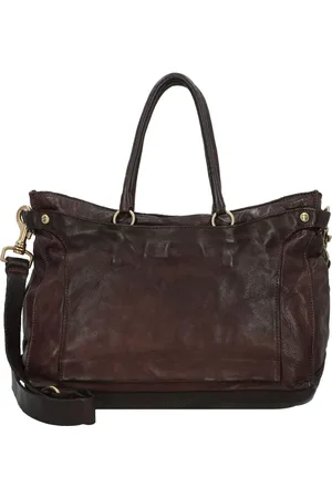 Campomaggi Mogano Handtasche Leder 33 Cm für Damen - One Size