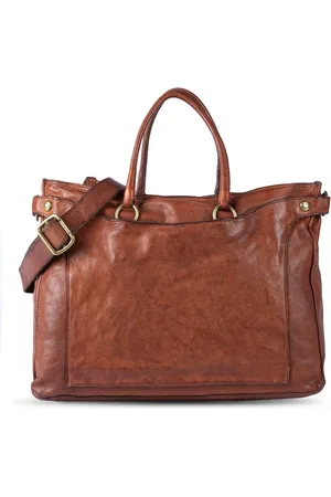 Campomaggi Mogano Handtasche Leder 33 Cm für Damen - One Size