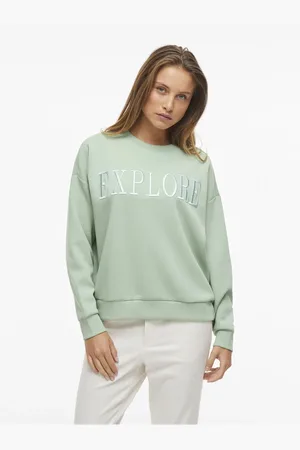 VILA Sweatshirt Rundhals für Damen - S