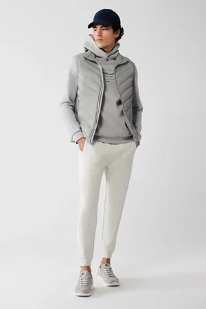 Avva Jogginghose Aus Stone-interlock-stoff Mit Schnürung An Der Taille Und Elastischen Beinen A32y3401 für Herren - XL