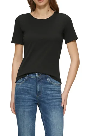QS by s.Oliver Interlock-trikot – Rundhalsausschnitt, Lässiger Stil, Weiches Material für Damen - 34