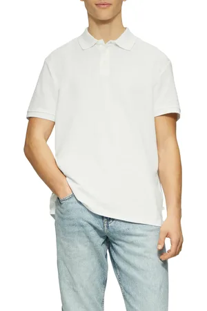 QS by s.Oliver Piqué-poloshirt – Single-tuck-design für Herren - L