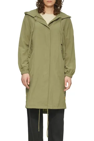 QS by s.Oliver Lässiger Parka Aus Nylon Mit Kapuze für Damen - M