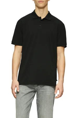 QS by s.Oliver Piqué-poloshirt – Single-tuck-design für Herren - S