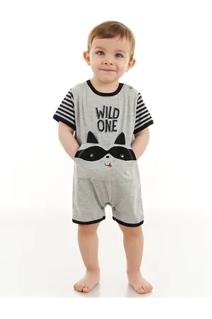 Denokids Waschbär Baby Boy Sommer Overall für Herren - 3–6 Monate