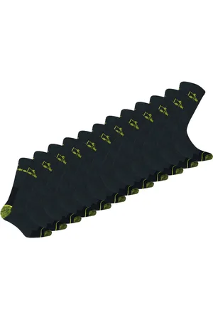 Diadora Unisex Arbeitssocken, 12er Pack Sportsocken, Baumwolle, Logo, Einfarbig - 39-42