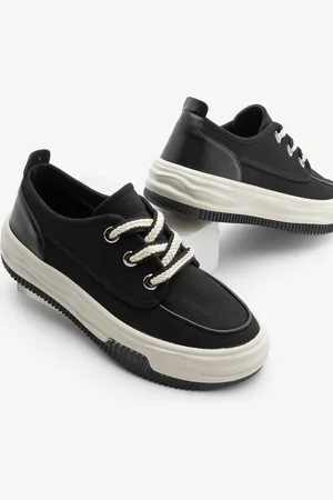 Marjin Sneaker Aus Schwarzem Leinen – Rotvi-sportschuhe Zum Schnüren für Damen - 39