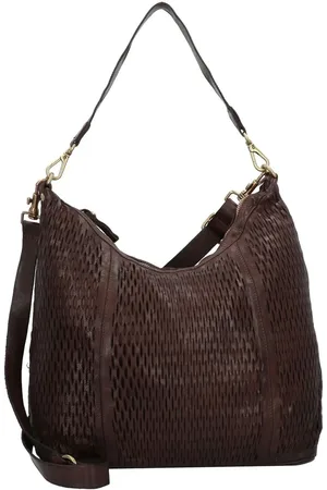 Campomaggi Mangrovia Schultertasche Leder 35 Cm für Damen - One Size