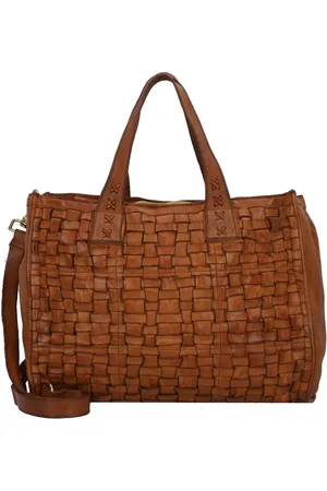Campomaggi Edera Shopper Tasche Leder 40 Cm für Damen - One Size