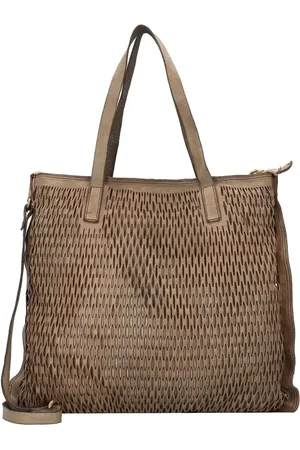 Campomaggi Mangrovia Schultertasche Leder 42 Cm für Damen - One Size