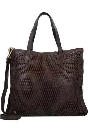 Campomaggi Mangrovia Schultertasche Leder 42 Cm für Damen - One Size