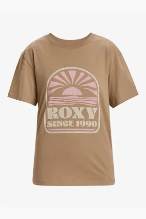 Roxy Kurzarm-t-shirt – , 100 % Bio-algodon-stoff - XS